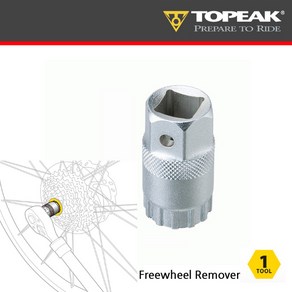 TOPEAK 프리휠리무버 스프라켓분리공구 락링 토픽 자전거공구, 1개