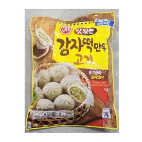 (냉동)[오뚜기]맛있는 감자떡만두고기, 1개, 1.2kg