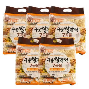 G7 구운쌀강정 7곡물 24p, 320g, 5개