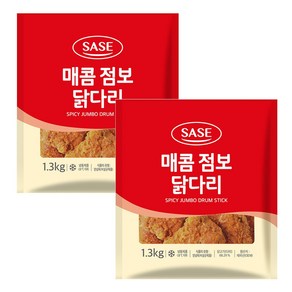 사세 매콤점보닭다리 1.3kg 스파이시 후라이드 통닭다리 치킨