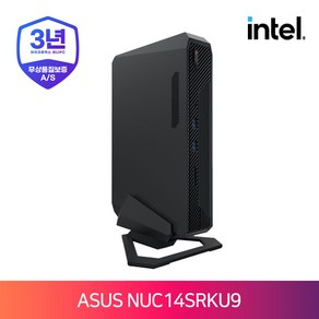 ASUS 인텔 ASUS NUC14SRKU9 (베어본) 지포스 RTX4070