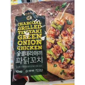 노브랜드 숯불데리야끼 파닭꼬치 600g 아이스박스+아이스팩, 1개