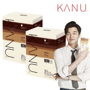 동서 맥심 카누 더블샷 라떼 30T X 2개(60T) 원두 커피믹스, 13.5g, 30개입, 2개