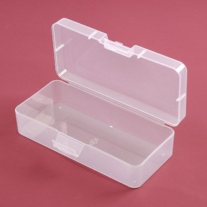 QER280137멀티 투명 플라스틱 수납 보관 정리케이스(17x7.5cm), 1개