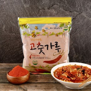 국산 고추가루 1kg 고추장용 경북의성 고운 고춧가루 순한맛, 1개