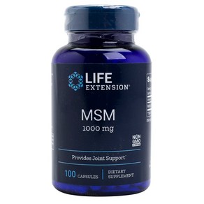 라이프익스텐션 MSM 1000mg 캡슐, 100정, 1개