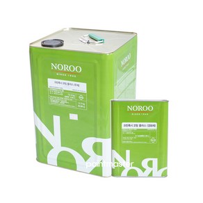 노루페인트 바닥용 에폭시페인트 크린폭시 상도 코팅 16kg 유광, 회색