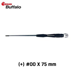 세신 정밀드라이버 십자 00x2.5x75mm SB-M75(+), 1개