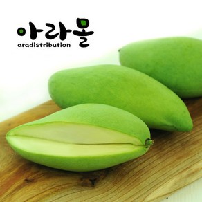 아라몰 태국 그린망고 (Aamall Thailand Geen Mango), 1박스, 1kg (3-4과)