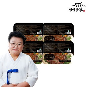 [S]정성곳간 강순의 명인의 양념LA갈비 400g 4팩, 없음, 4개