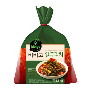 비비고 열무김치 1.5kg, 1개