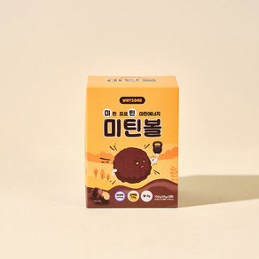 와이썸 미틴볼 다크 초코 에너지바 단백질 초코볼 무설탕 초콜릿, 1개, 105g