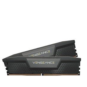 커세어 CORSAIR VENGEANCE DDR5 RAM 96GB (2x48GB) 6800MHz CL40 인텔 XMP iCUE 호환 컴퓨터 메모리 블랙 (CMK96GX5M2B6800, 64GB (2x32GB), 2개