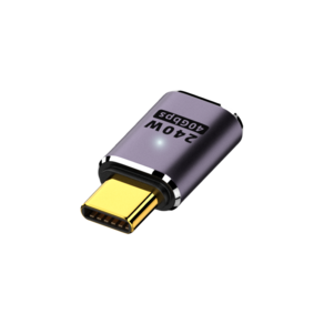 비잽 C타입 USB4 젠더 40G PD 240W 스팀덱 노트북 변환 연장, 1개