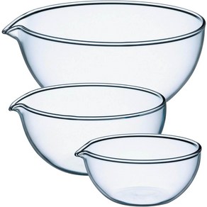 이와키 내열유리 볼 립볼 50ml 100ml 250ml 3종 BOWL-3, 상세