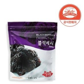 냉동 블랙베리 칠레산 500g 트로피칼마리아 베리필드, 1개