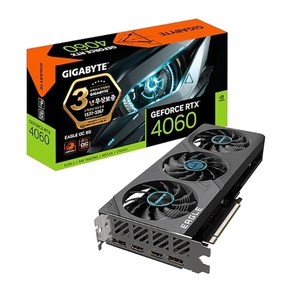 GIGABYTE 지포스 RTX 4060 EAGLE OC D6 8GB 제이씨현, 선택없음