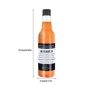 자동차 유리 스트리퍼 오일 필름 클리너 물 얼룩 제거제 앞 액체 창문 와이퍼 에이전트 150ml, [01] 1pc 150ml, 1개