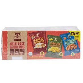 T STANDARD 멀티팩 맛있는 스낵 744g, 1개