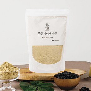 모닝팜 국산 쪄서볶은 서리태가루 검은콩가루 미숫가루 선식, 500g, 4개