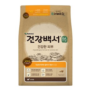 건강백서 순 건강한피부 강아지 대용량사료, 7.2kg, 1개