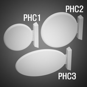 카시드사인몰 반제품 PHC1 디아이와이 돌출표지판 DIY상품 간판제작 안내판 표찰 명판 팻말 ABS사출품 간판만들기, 15x15cm