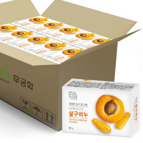 무궁화 자연미인 살구비누 90g 48개 (1BOX)