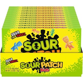 SOUR PATCH KIDS 젤리 99g (3.5oz) 12개입 (총1.2kg)