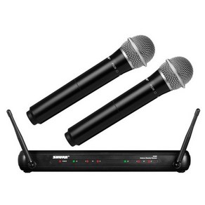 SHURE 무선 2채널 핸드마이크 SVX288 PG28