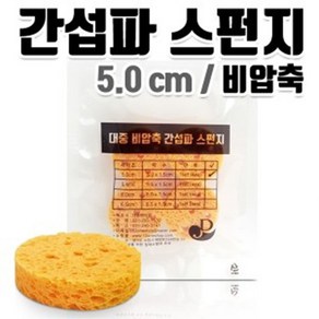 대중 간섭파 비압축 스펀지 5.0cm 1조(4개입), 4개