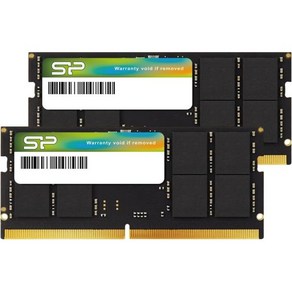 RAM 램카드 컴퓨터 메모리카드 실리콘파워 DDR5 32GB 키트 2 x 16GB 5600MHz PC544800 CL46 1.1V SODIMM NonECC 노트북 메모리 SP0, 5600 MT 32GB (16GBx2), 2개