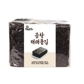 푸드푸 곱창김 김 곱창돌김 국내산, 1개