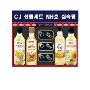 CJ 특별한선택 NH호+전용쇼핑백 실속형 명절선물세트, 1세트