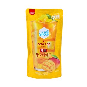 카페스노우 망고에이드 제로, 10개, 230ml