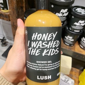 Lush 러쉬 허니 아이 워시드 더 키즈 샤워젤 500g 바디워시, 1개, 600g