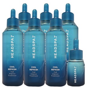 헤드스파7 시즌4 쿨 리프레시 듀얼 앰플 트리트먼트 쿨 에디션 230ml 6개+50ml 1개