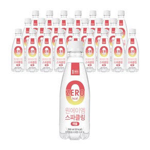 원에이엠 스파클링 애플 탄산수, 24개, 350ml