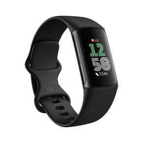 [Suica 대응] Fitbit Chage 6 트래커 ObsidianBlack [최대 7일간의 라이프GPS 탑재스마트 워치], Black Case w/ Black Band483431