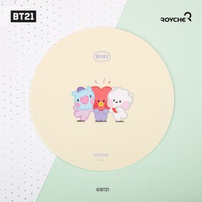 BT21 마우스패드 미니니 Minini-타타/알제이/망, 1개