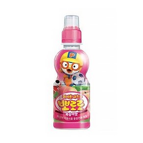 뽀로로 복숭아, 235ml, 24개