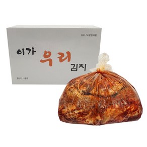 이가 우리김치 10kg 대용량 포기김치 업소용김치 식당용, 1개