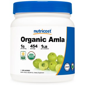 Organic Amla [1 LB] [Unflavored] 암라 파우더 무맛 오가닉 1lb 1병