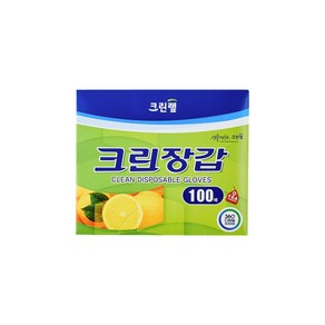 크린랩 크린장갑 100매, 1개, 100개