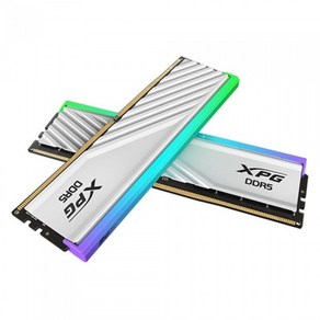 [공식수입사] ADATA XPG DDR5-6000 CL30 LANCER BLADE RGB 화이트 패키지 (32GB(16Gx2))