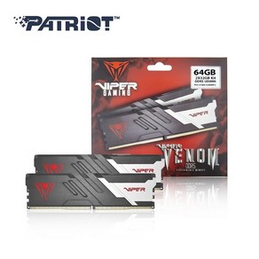 PATRIOT DDR5-5200 CL40 VIPER VENOM (64GB(32Gx2)), 2개