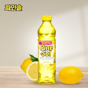 [파인솔] 다목적세정제 레몬후레쉬 828ml, 828ml 1개, 1개