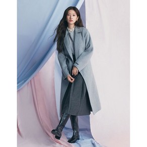 로엠 정소민 착용 벨티드 롱 코트(3colors)_RMJHE4VR02 뉴코아 울산점