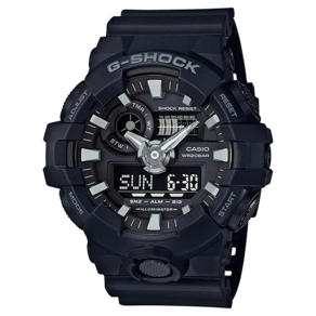 [지샥 G-SHOCK] 남여공용 GA-700-1BDR 빅페이스라인 콤비네이셔 모델 캐주얼시계 블랙 실버