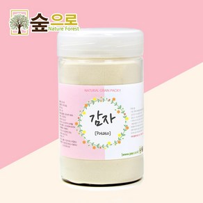 숲으로허브 천연곡물팩 감자가루 통 180g, 1개, 1개입