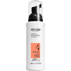 NIOXIN 니옥신 4-스컬프 앤 헤어 트리트먼트-컬러드 헤어 프로그레스드 티닝, 100ml